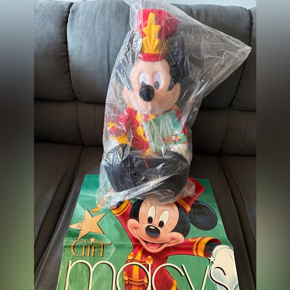 Macy’s Holiday Ambassador Plush - Bandleader Mickey Mouse 2000